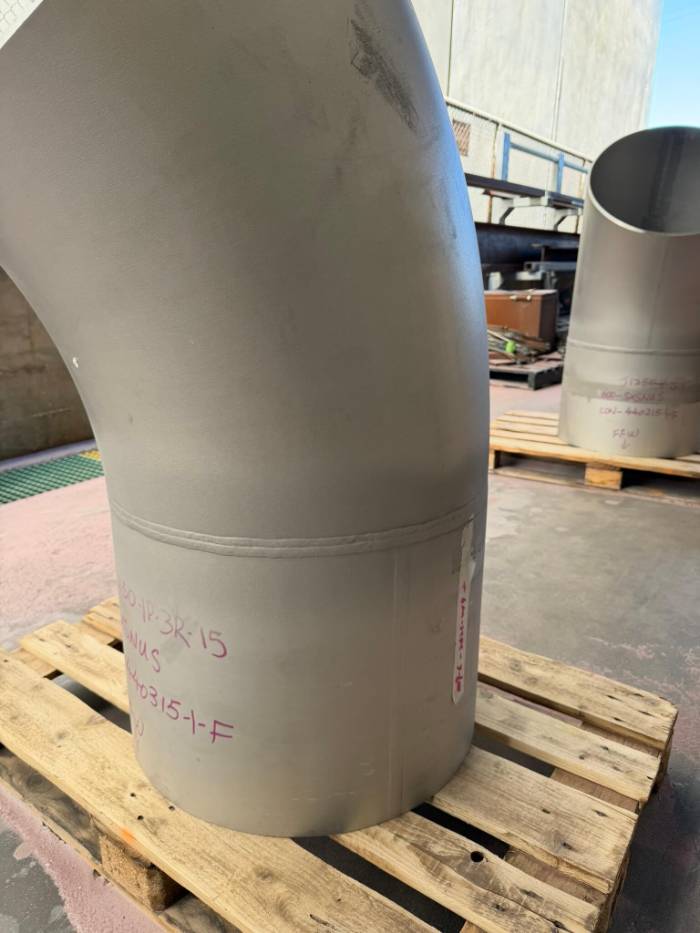 Alloy hull, interior Aluminium boat hull interior blasted clean, frames and stringers included