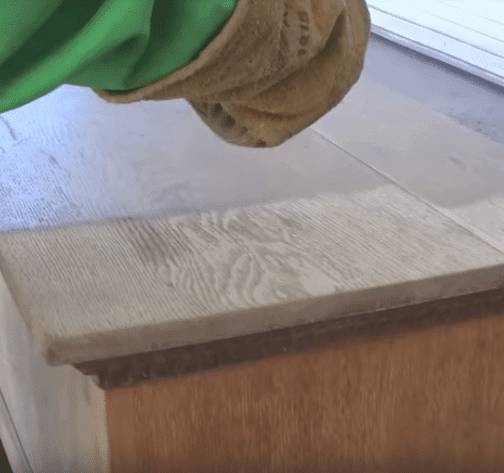 Timber furniture restoration with dustless blasting in Bunbury