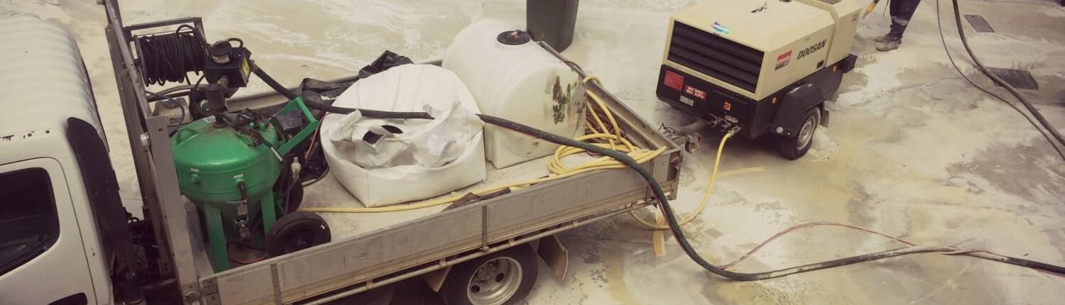 Why Dustless Blasting is Better Than Soda Blasting - Carpark Line Removal